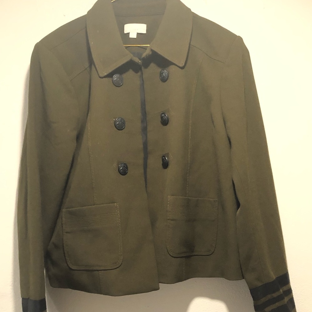 LOFT Olive Green Blazer